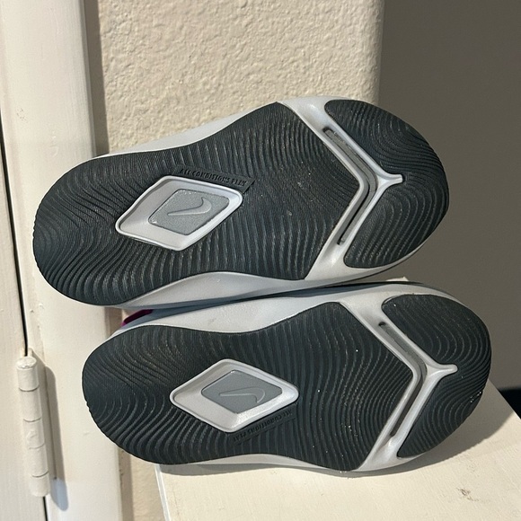 Nike Toddler Size 8C Binzie Boot Rain Boots Waterproof Grey/Violet BQ5382 003 - Picture 8 of 10